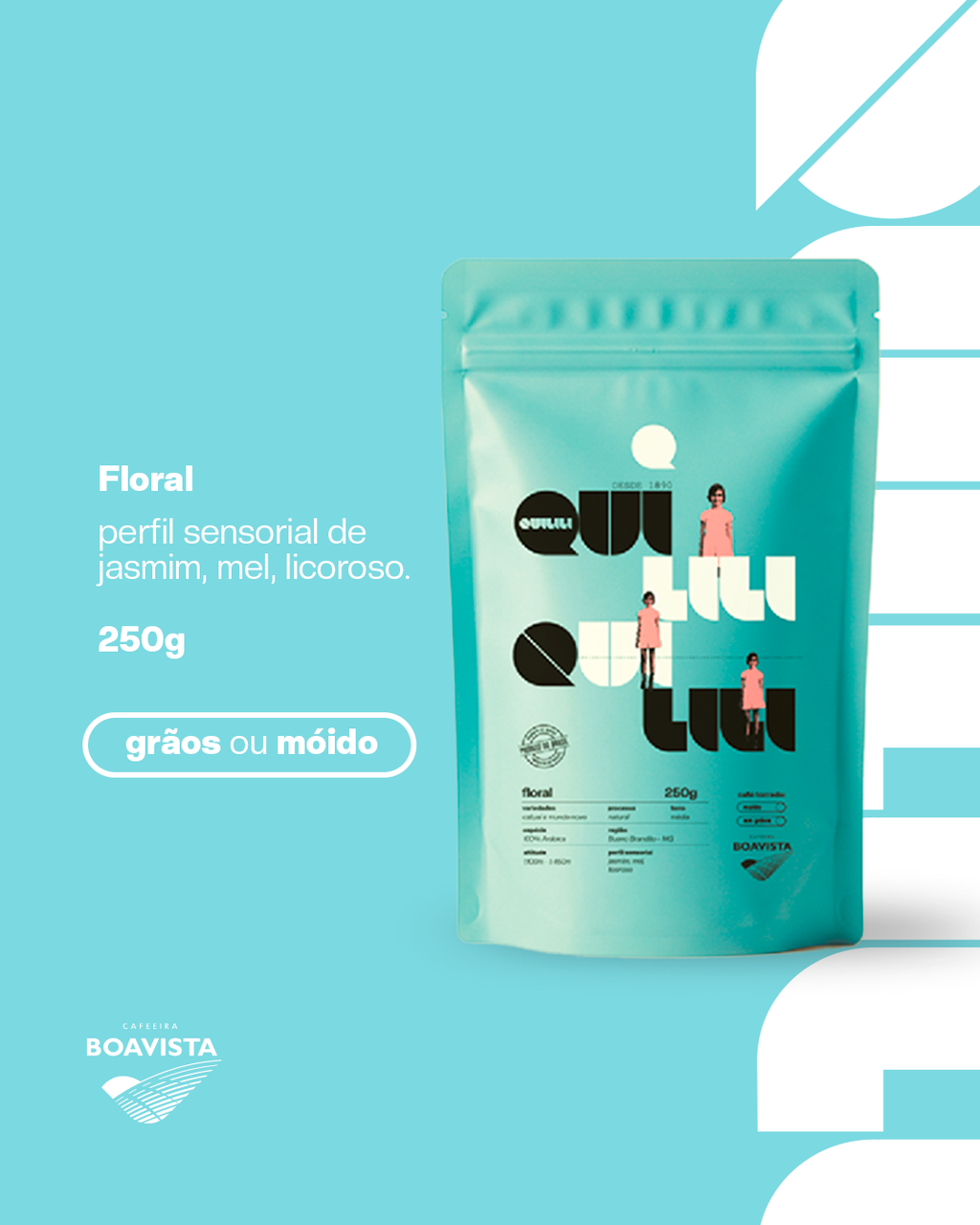 Café especial Quilili - Floral