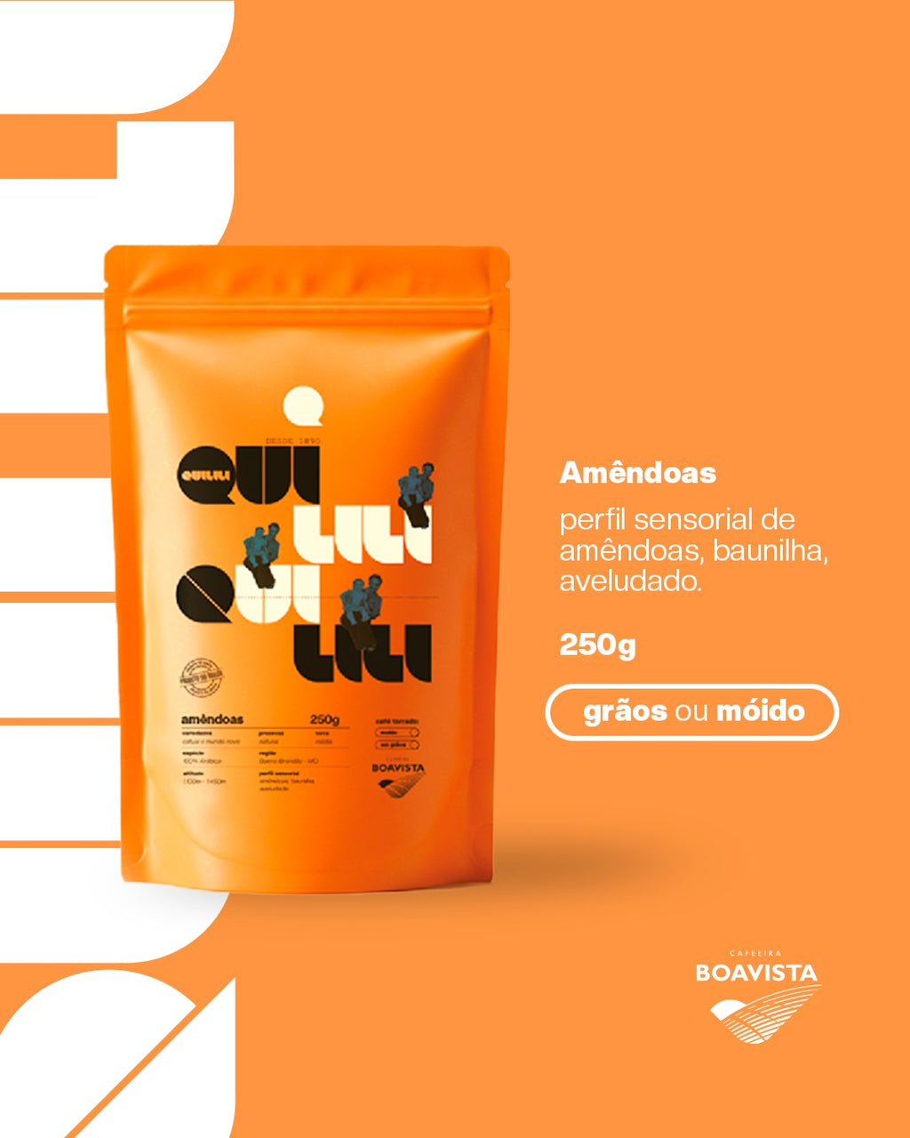 Café especial Quilili - Amêndoas