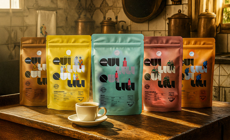 Kit degustação - 5 unidades de todos os cafés sensoriais - 5x125gramas